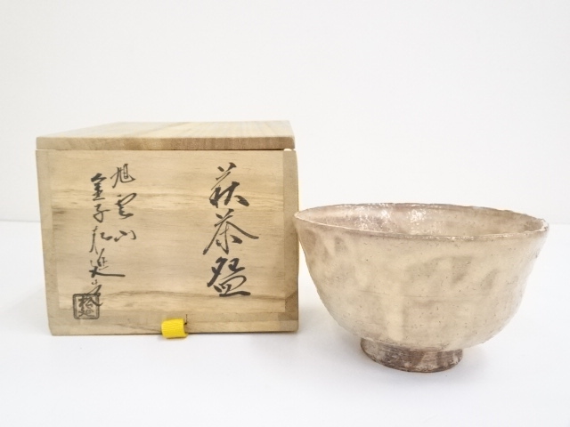 JAPANESE TEA CEREMONY HAGI WARE TEA BOWL / CHAWAN 